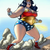 Plus size Wonder Woman